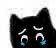 小黑猫表情包