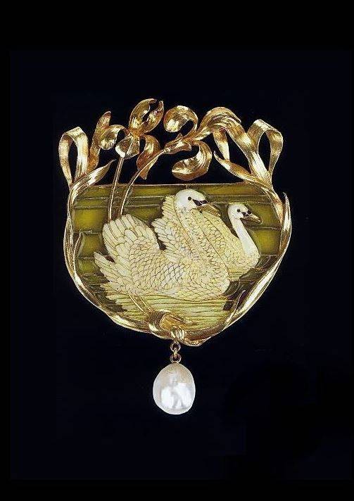 新艺术时期 珍珠 黄金古董珠宝 - 堆糖,美图壁纸兴趣