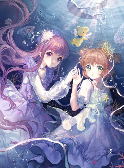 动漫少女壁纸 小樱 知世 梦幻