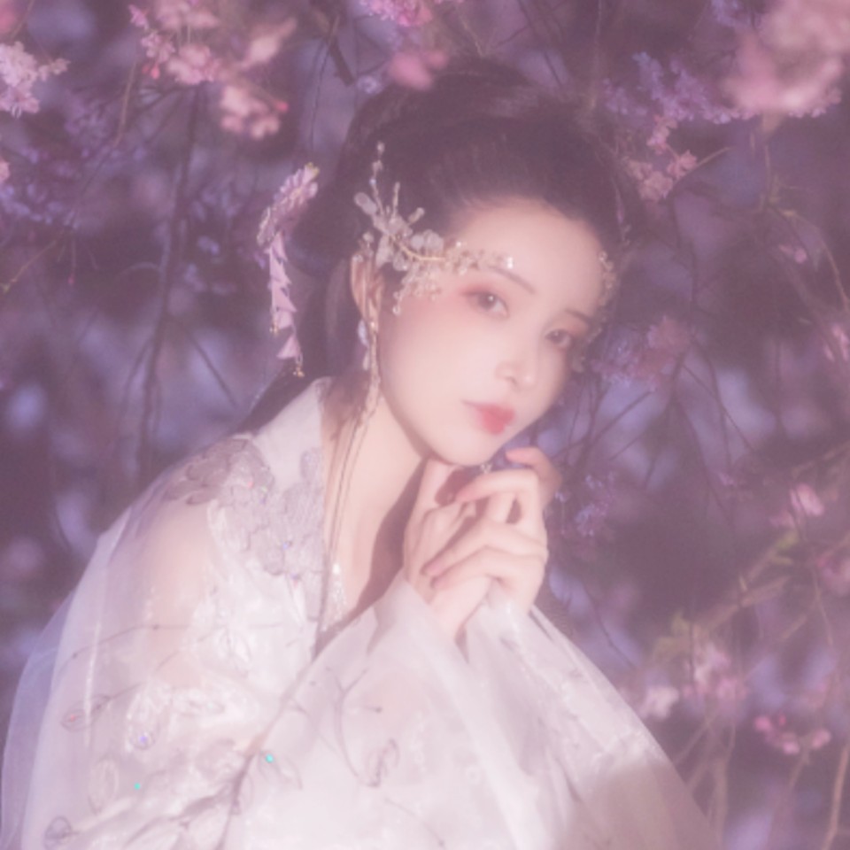 微博自截 古风汉服女生头像