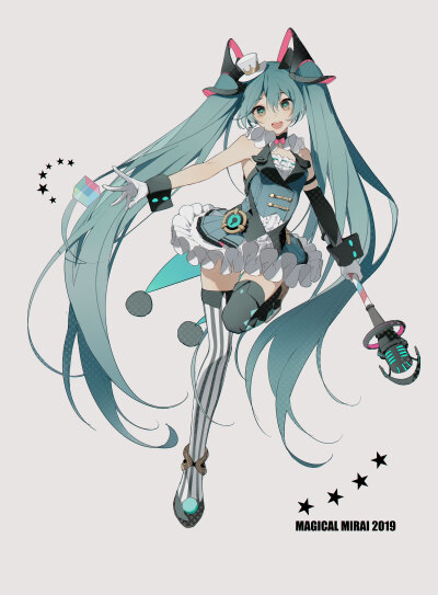 vocaloid 初音未来 绘师:织布机loom(p id=13695413 本作品id=