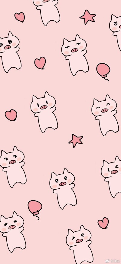 可爱猪猪壁纸