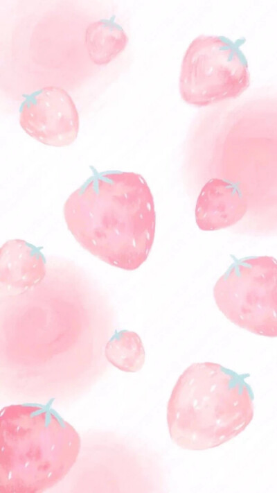【dcherry丁樱桃】壁纸 夏天 水果 草莓 西瓜 水蜜桃 樱桃 平铺壁纸