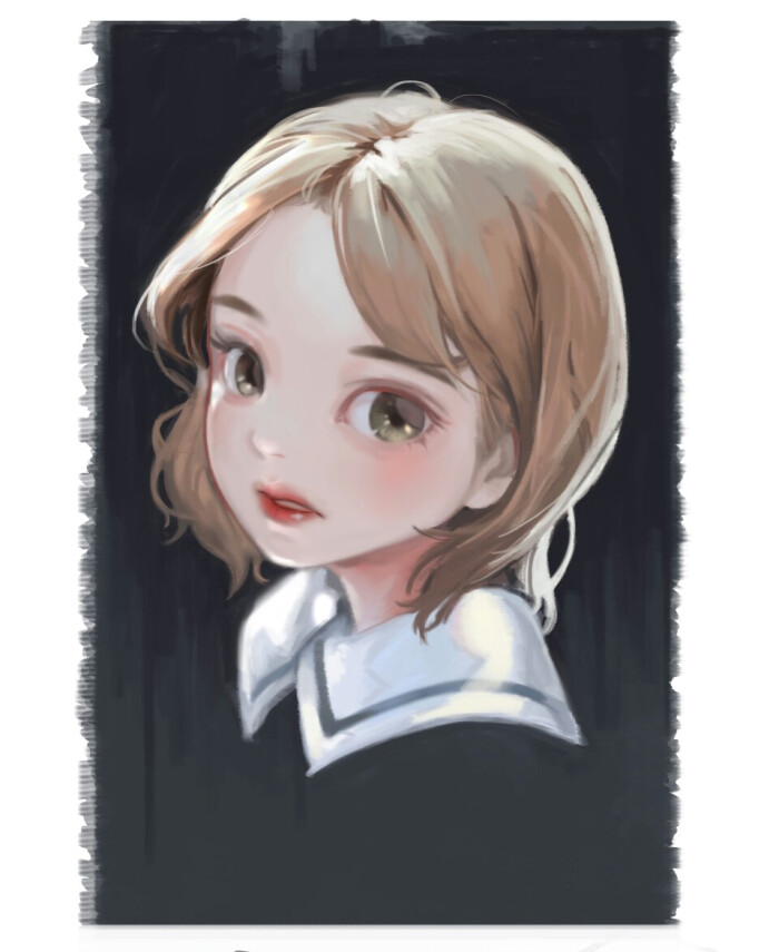 cg 插画厚涂