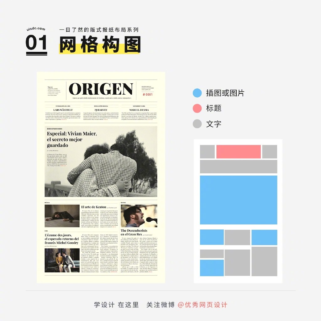 九张经典报纸版式为你带来图文排版新灵感