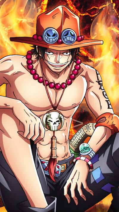 one piece.火拳艾斯.