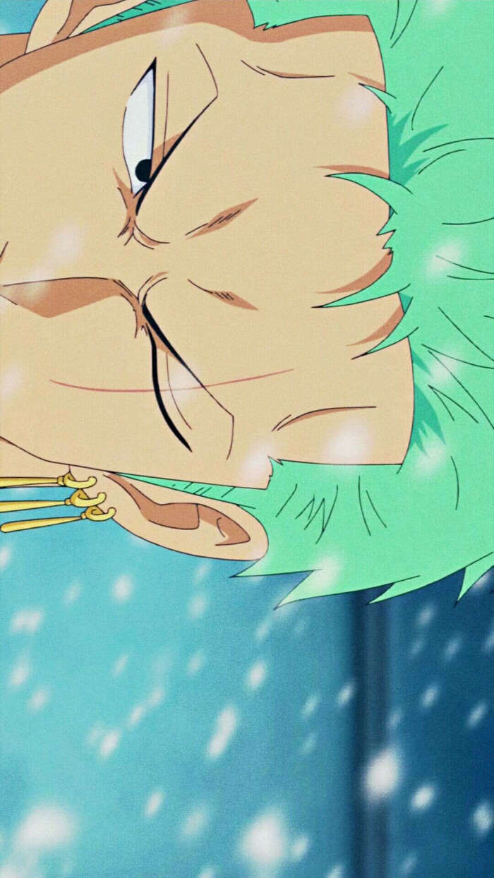 海贼王onepiece 索隆 漫画版 高清手机壁纸 动漫 q版套图 白底简约