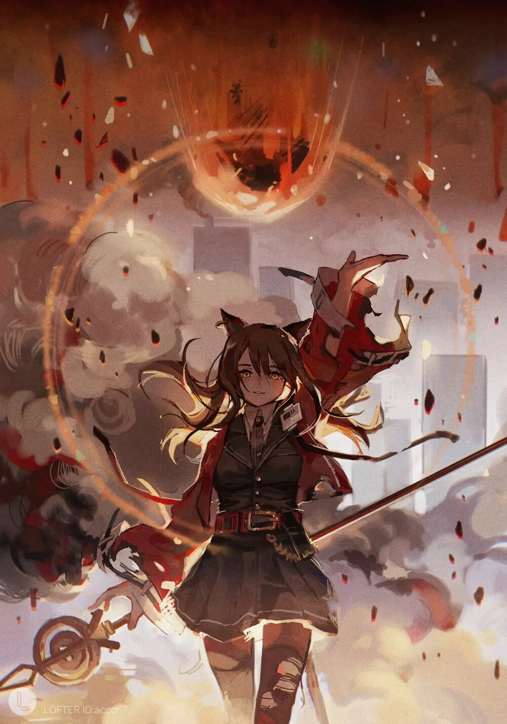 明日方舟# 天火画师lofterid:acccr - 堆糖,美图壁纸