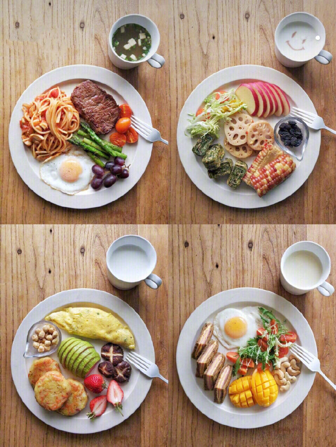 叫醒你的精致早餐 .