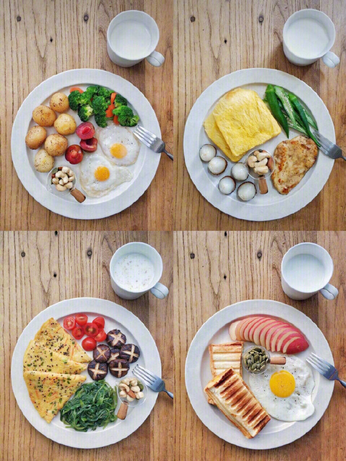 叫醒你的精致早餐 .