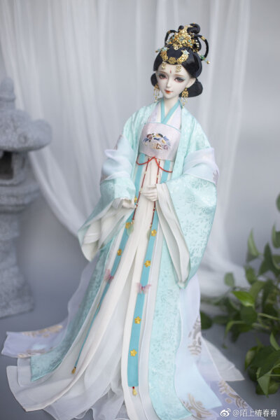 古风美人 sd娃娃 bjd 玩具 人偶 壁纸 萌物