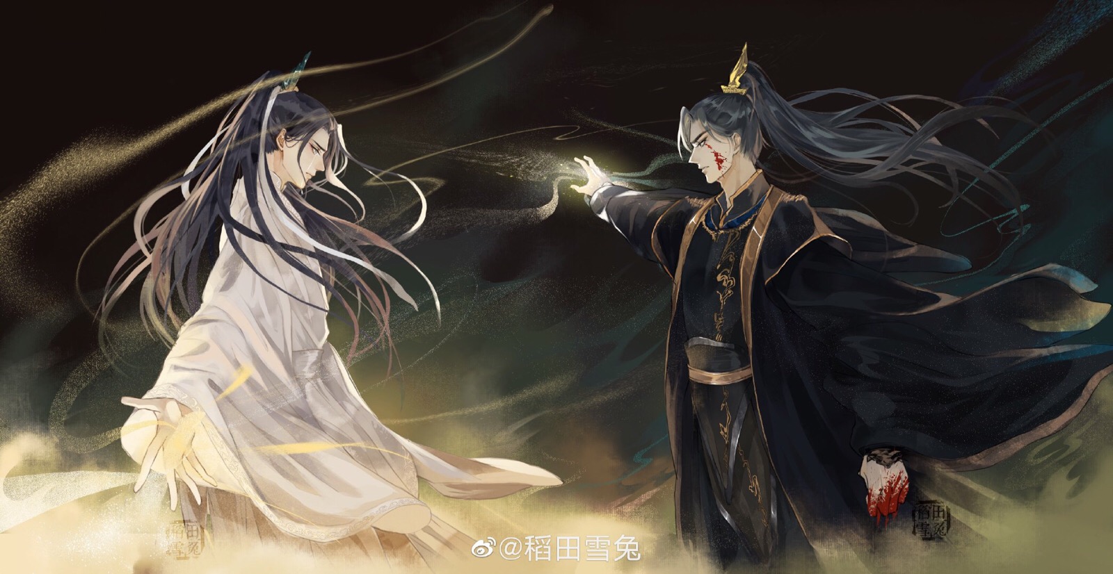 二哈和他的白猫师尊#燃x晚