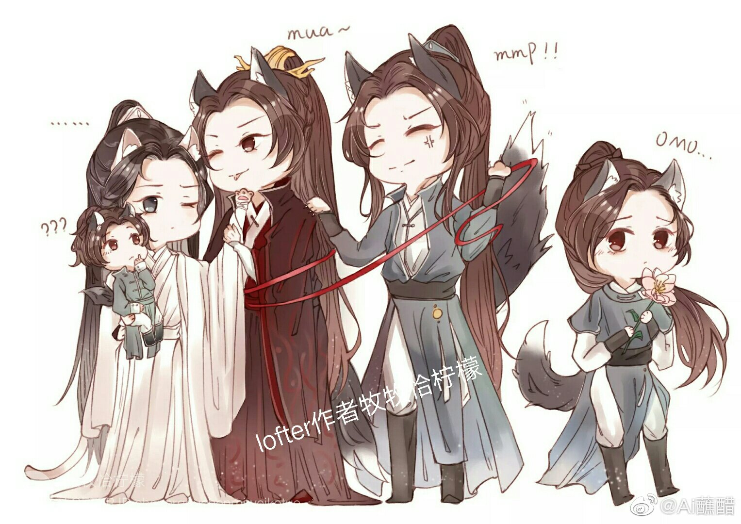 二哈和他的白猫师尊,楚晚宁 墨燃 段依寒.