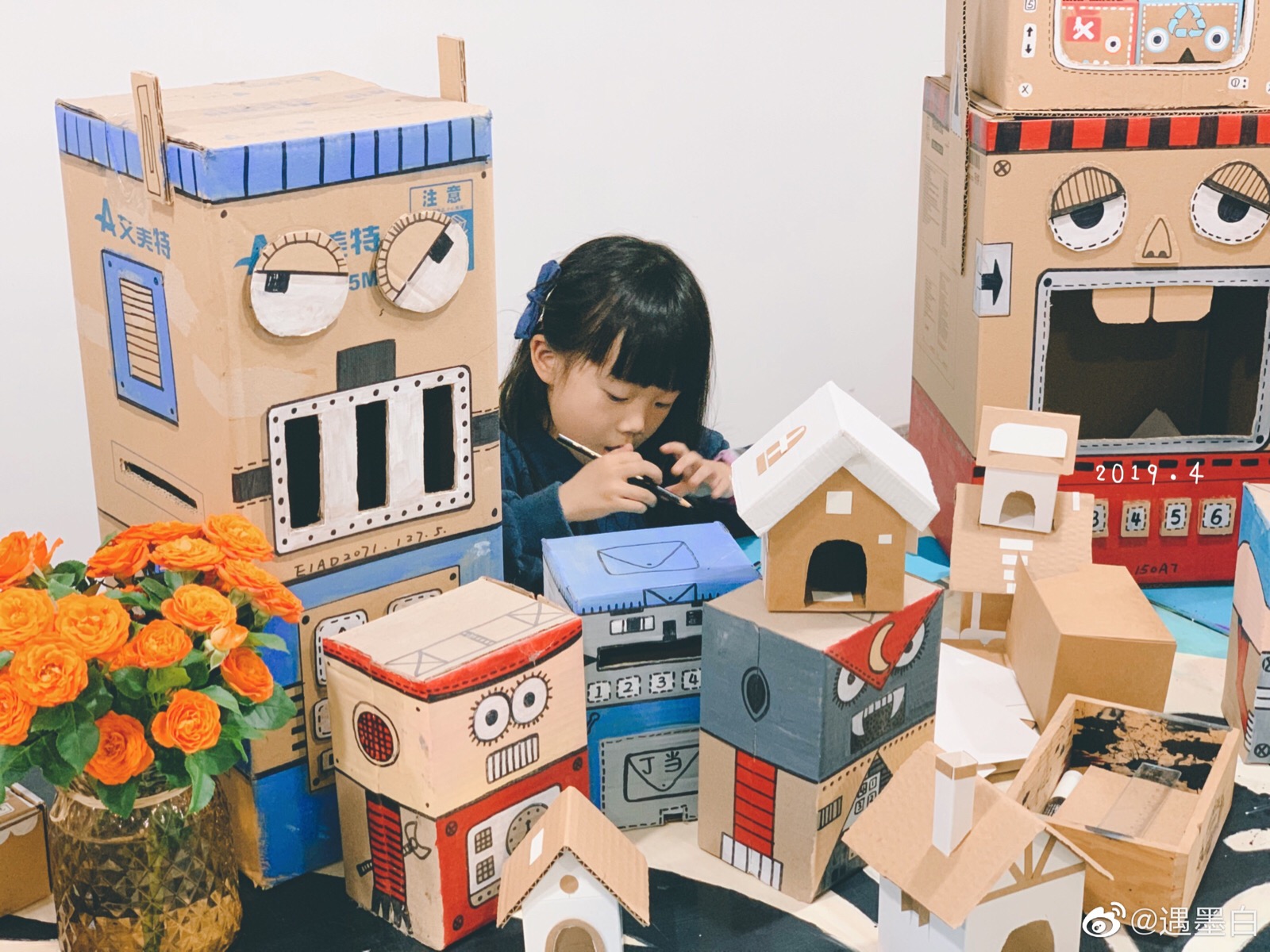 用纸箱制作机器人,图纸,(第10页)_大山谷图库