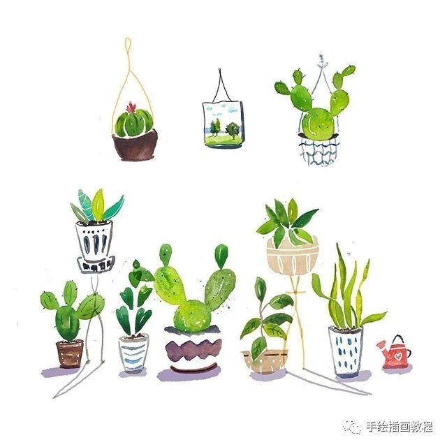 水彩植物素材 堆糖 美图壁纸兴趣社区 水彩植物素材 堆糖 美图壁纸兴趣社区