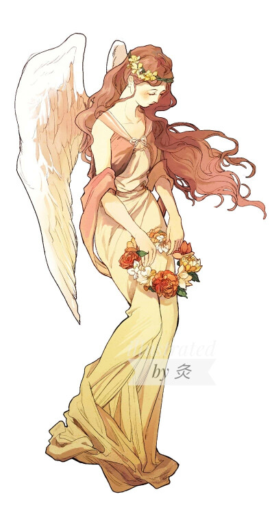 贞灸子 #立绘##天使