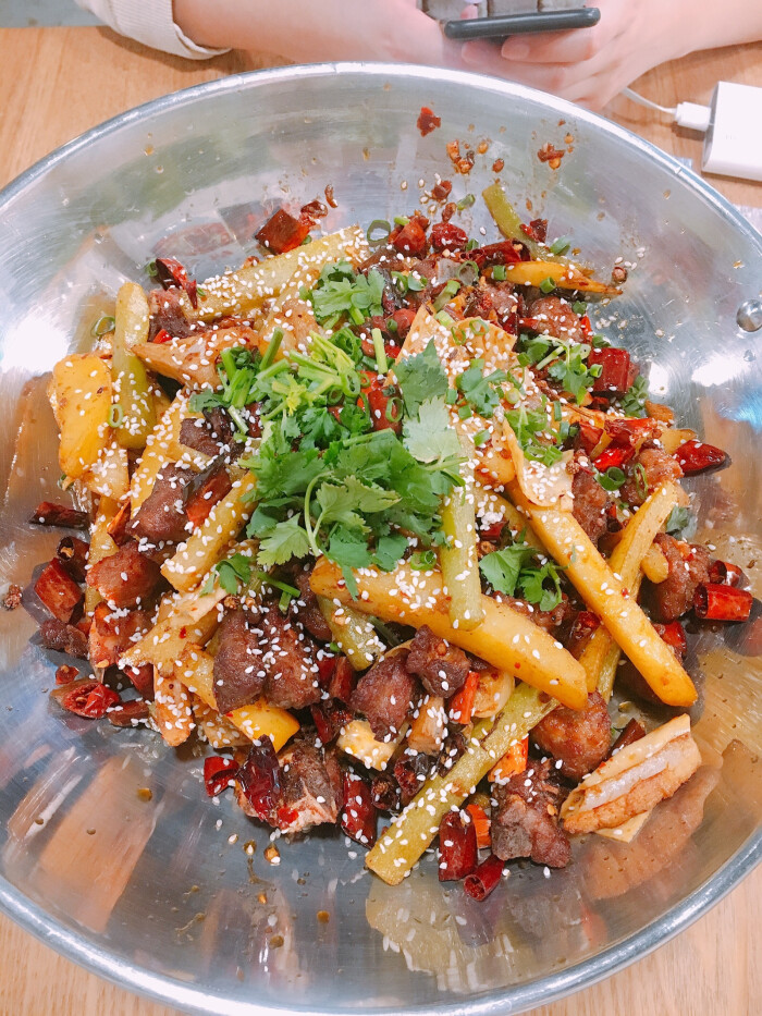 干锅牛肉