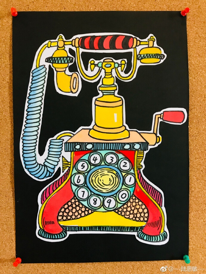 复古电话机(7-9岁)