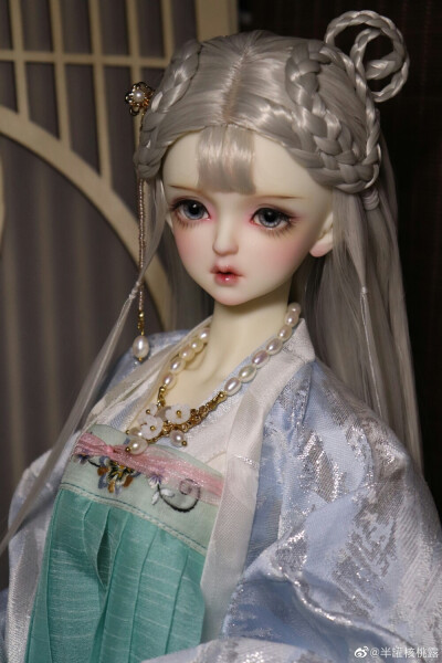 古风美人 sd娃娃 bjd 玩具 人偶 壁纸 萌物