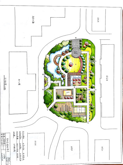 大三作业日常之居住区绿地规划