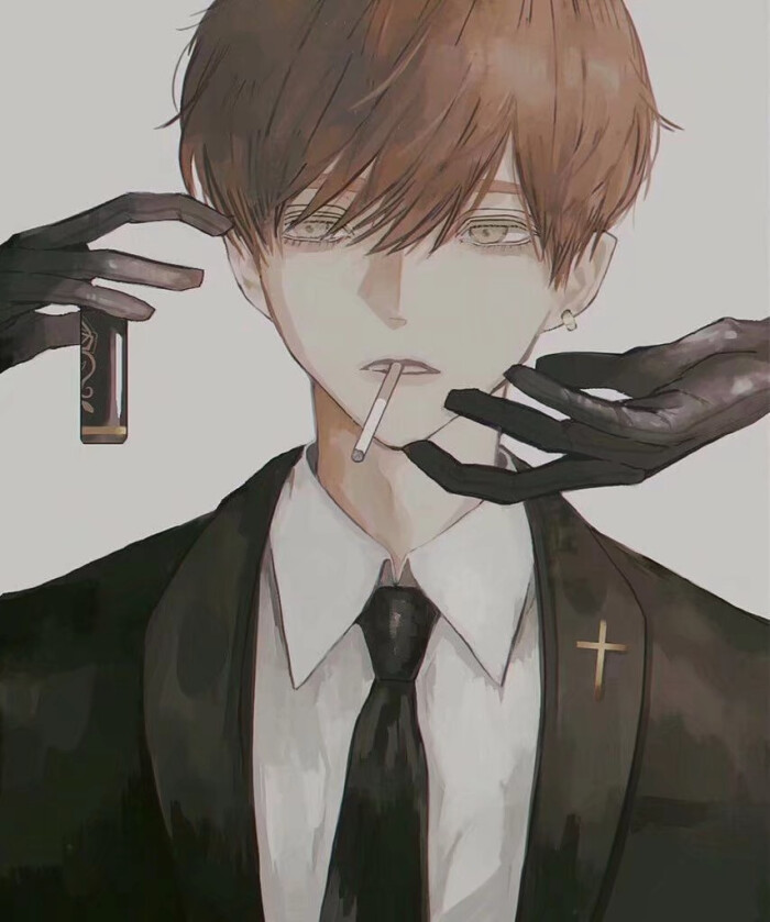 尽失眼眸 漫画 帅气 高清 模糊 男生 男头 酷拽 画师 壁纸 背景 动漫