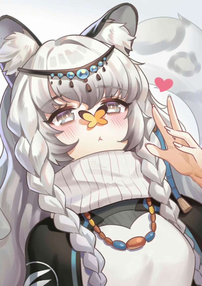 明日方舟# 初雪 猫耳少女