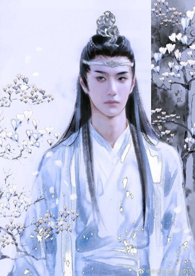 王一博 陈情令 蓝忘机写真壁纸 古装男神创造101 宝藏男孩