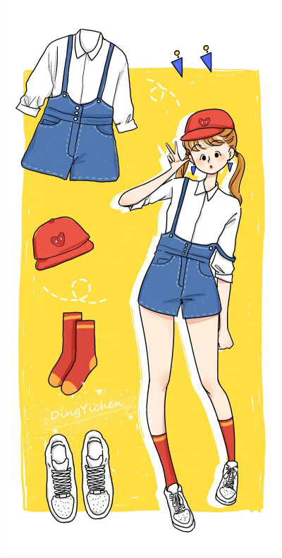 人设动漫衣服设计动漫服装