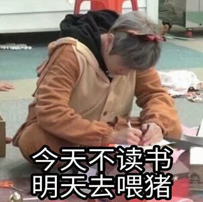 学习读书表情包搞笑可爱有趣