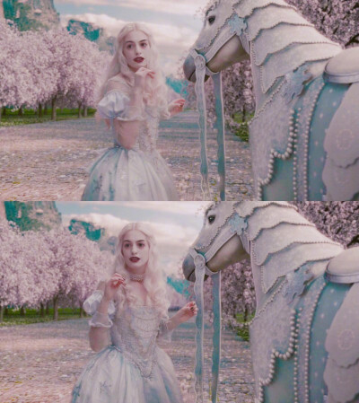 white queen: alice, you cannot live your life to please others.