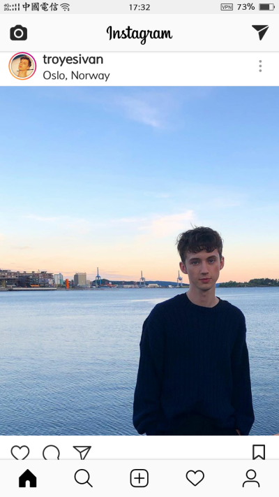 戳爷troye sivan 特洛耶希文 近期 自截 ins [杨晋戈]