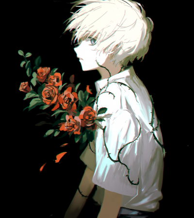 二次元男《悲伤与帅气》