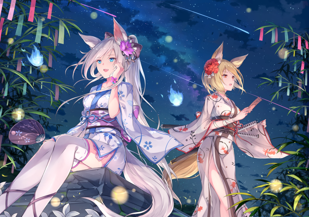 七夕狐娘绘师ふーろpid1726948本作品id75706518