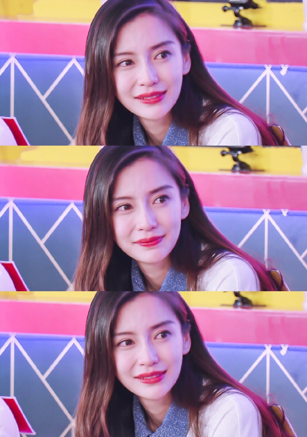 杨颖 | 仙女 | 三岁.ab @angelababy // 蠢萌少女颖