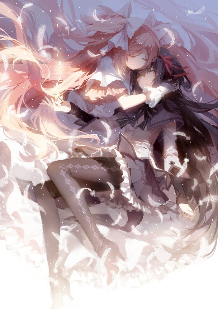 79魔法少女小圆79鹿目圆 晓美焰 - 堆糖,美图壁纸