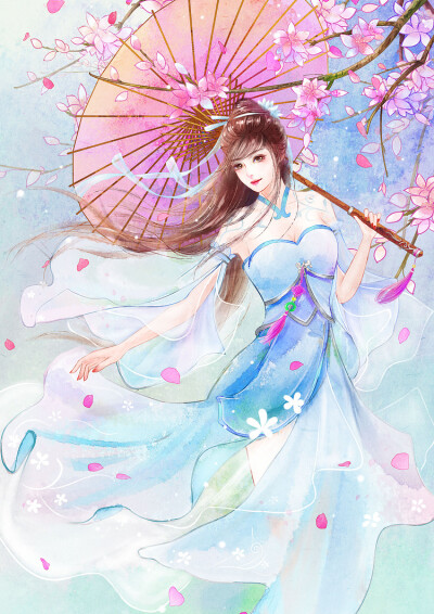 《陆雪琪执伞》 | may牙牙