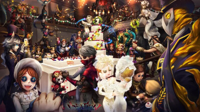 第五人格图源转自p站一周年插画征集活动 人气奖