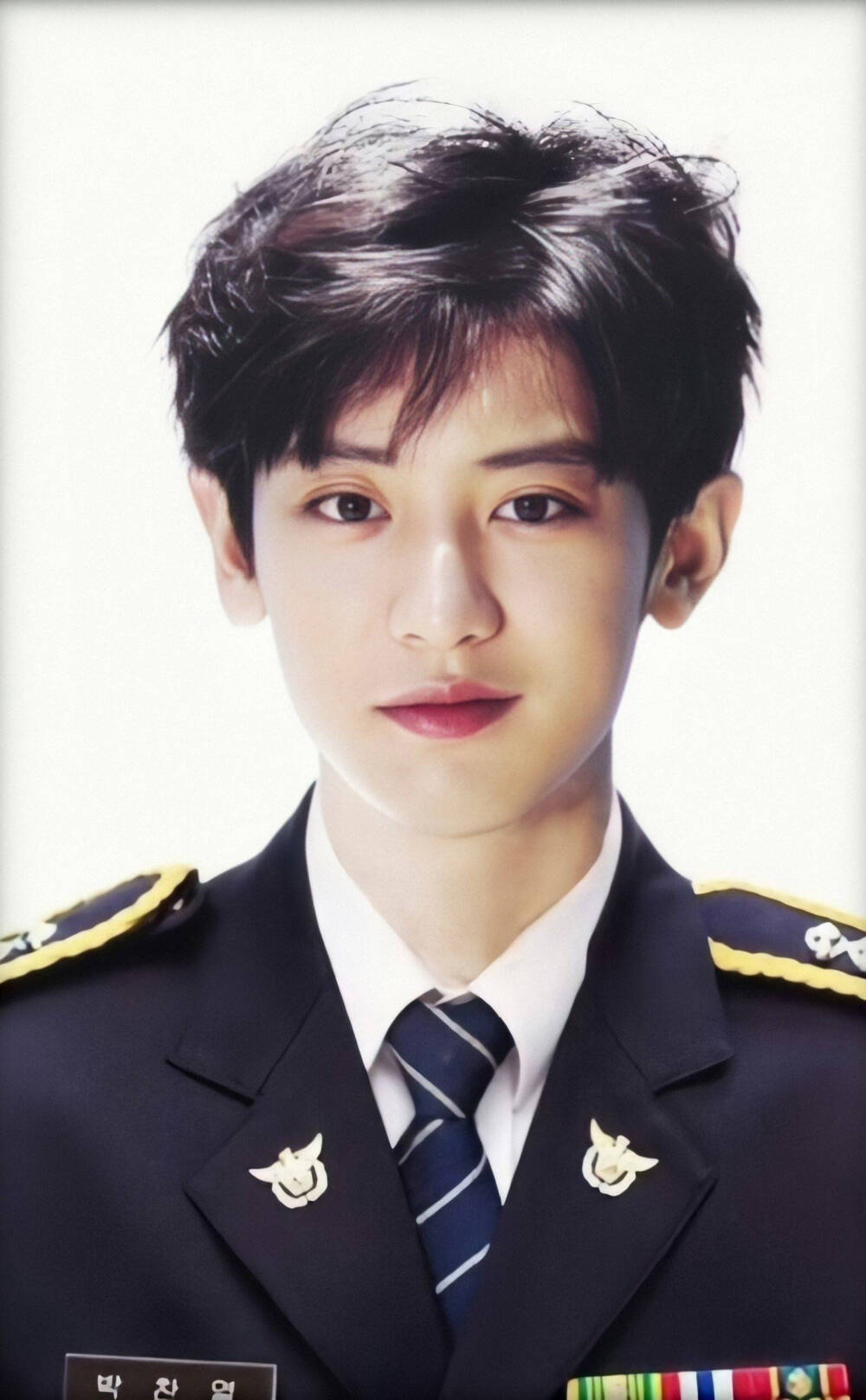 朴灿烈 pcy chanyeol 证件照
