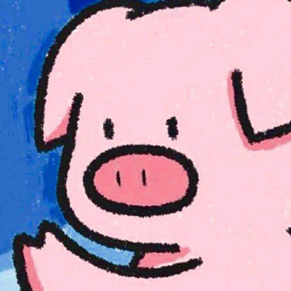 猪猪头像情侣女生头像