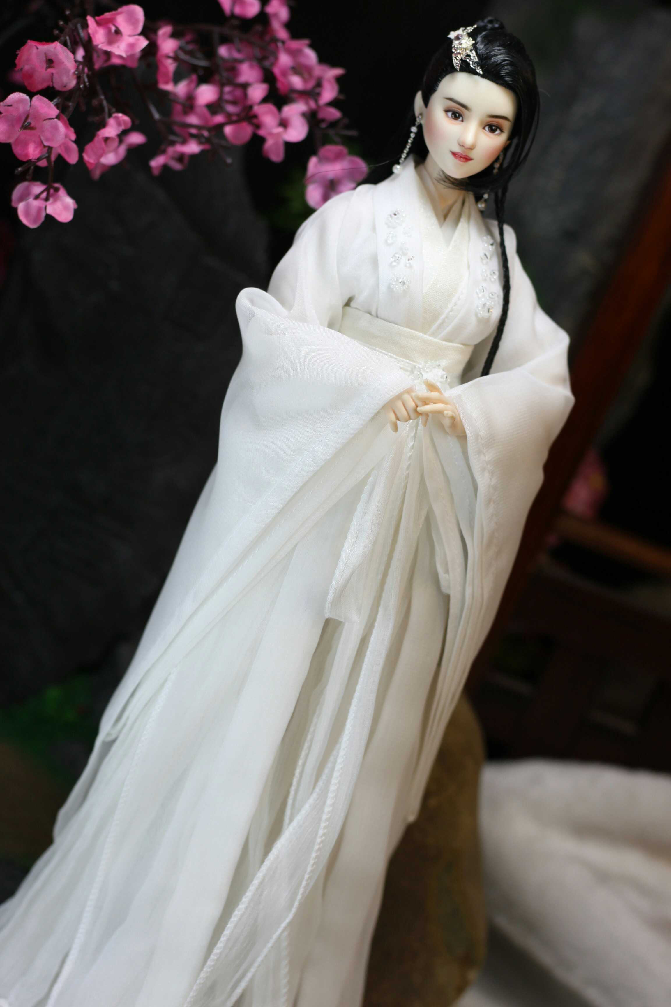 【新白娘子-白素贞】古装女娃衣 ob27 黑黑 兵人等1:6尺寸 通款