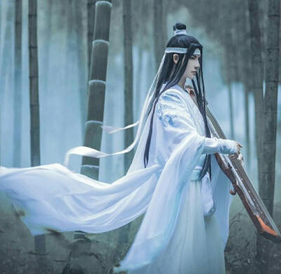 cosplay墨香铜臭《魔道祖师》蓝忘机cn:老寒