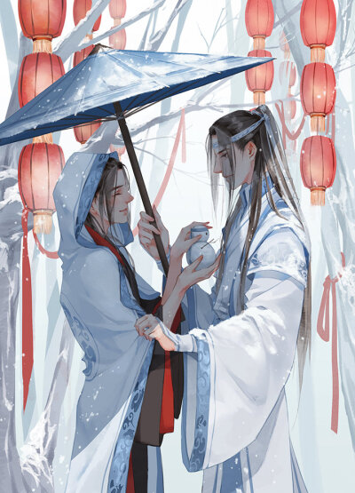 [cp]#魔道祖师# 只羡忘羡不羡仙,说是天天就天天.#漫画# cr:侵删