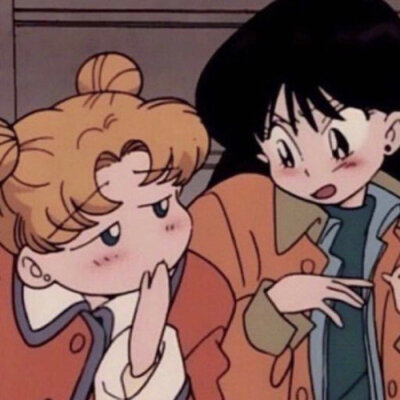 复古动漫女生头像