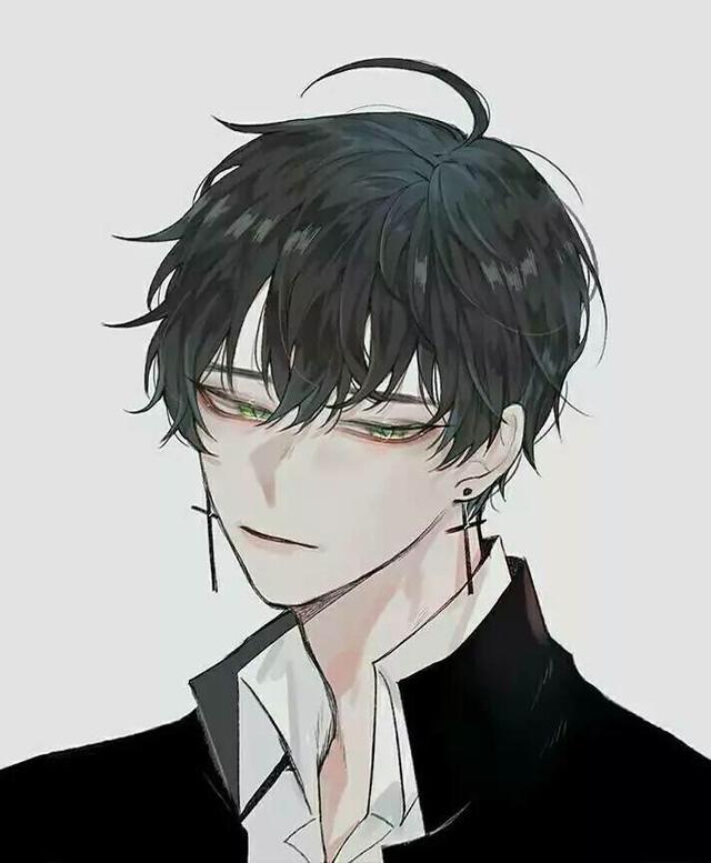 好看 动漫 男生 背景 头像