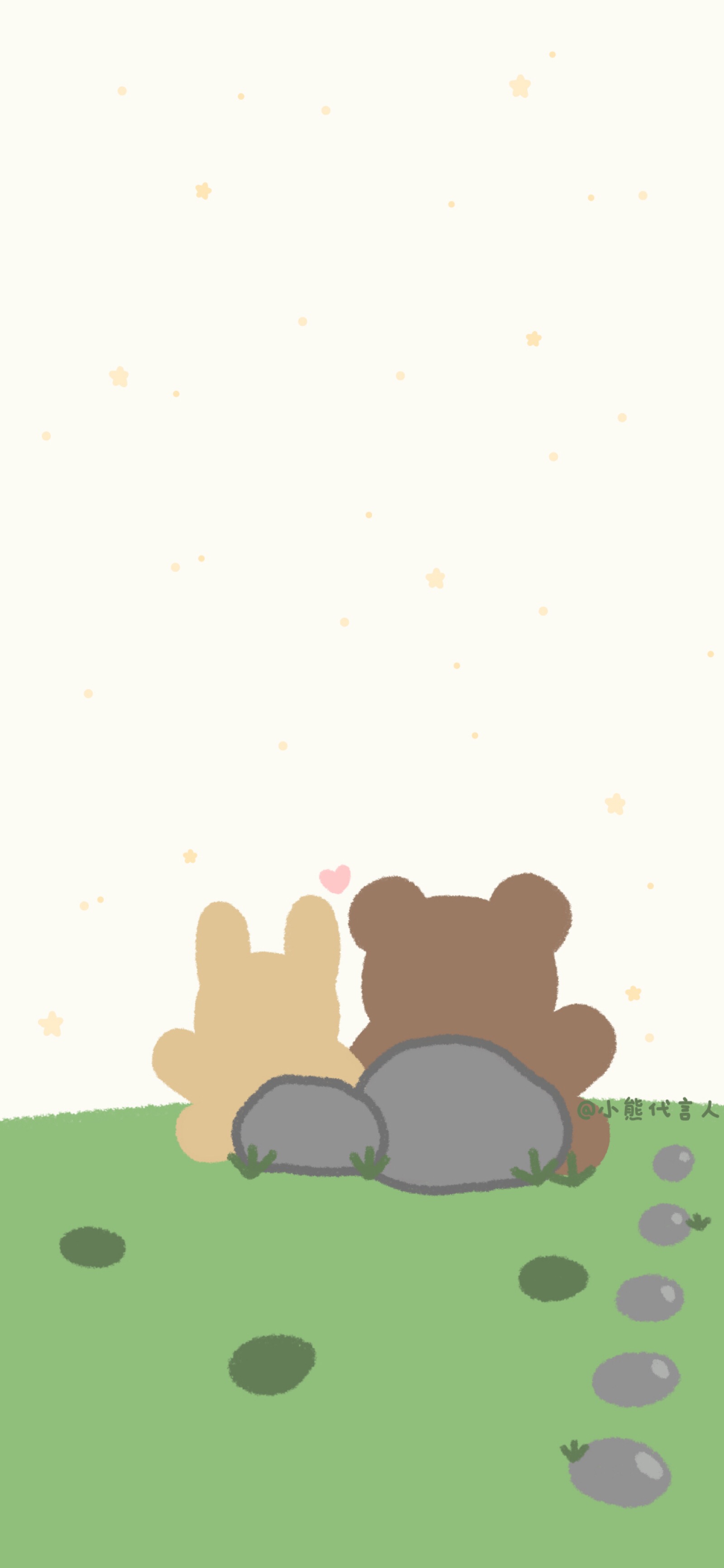 可爱壁纸cr.小熊代言人