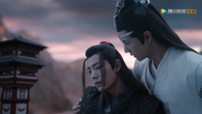 《陈情令》自截蓝忘机(蓝湛) 王一博饰魏无羡(魏婴) 肖战饰