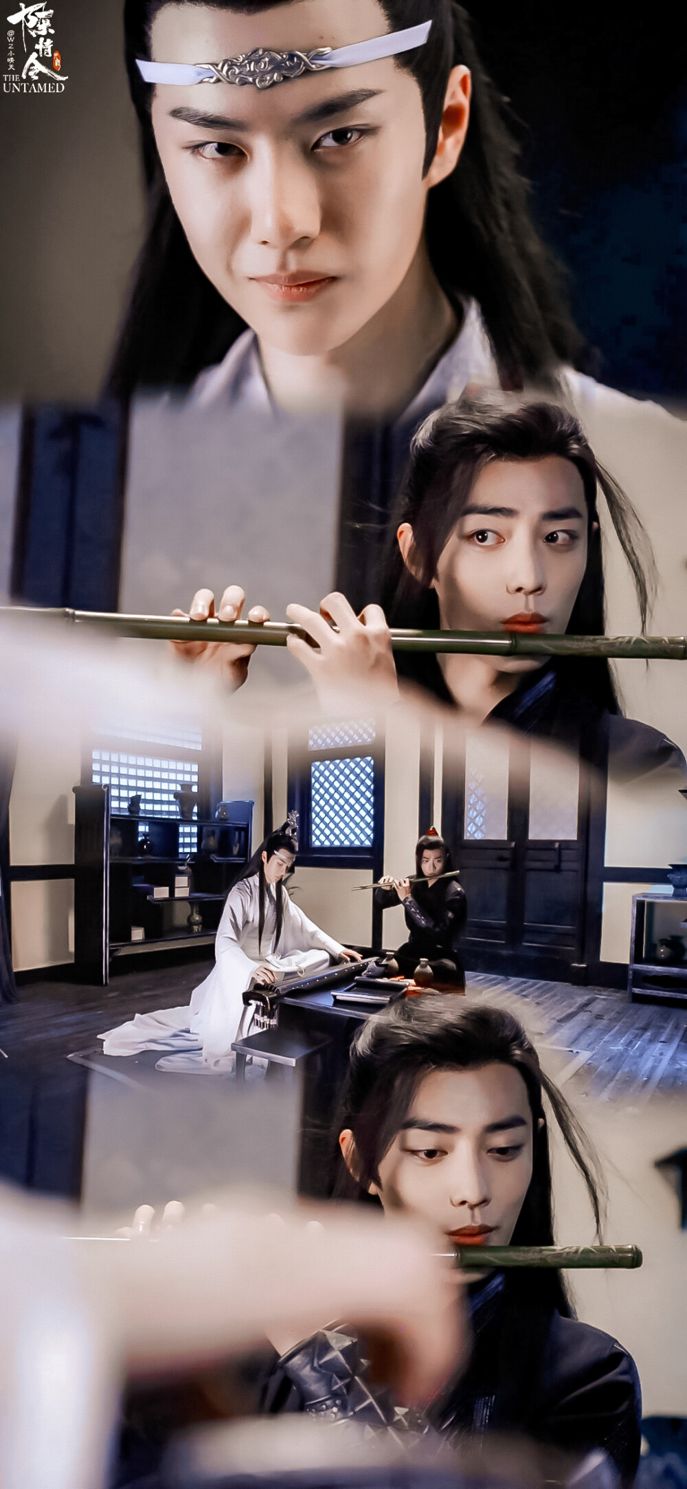 [cp]#陈情令[超话]##肖战陈情令##王一博陈情令# >截修 / 调色 / 壁纸