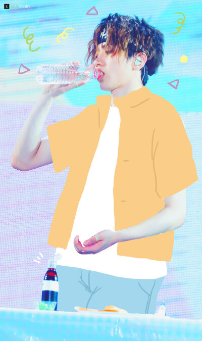 萌萌小坤·蔡徐坤可爱宝宝 cr:@devoted·蔡徐坤 @kunstory_蔡徐坤