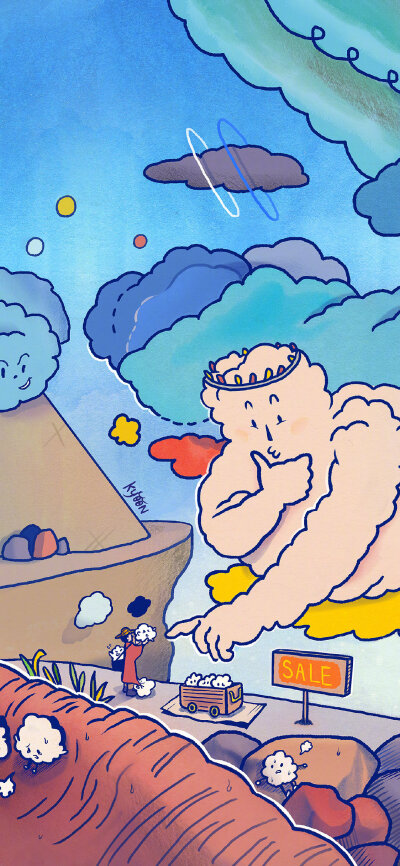 ins风插画壁纸