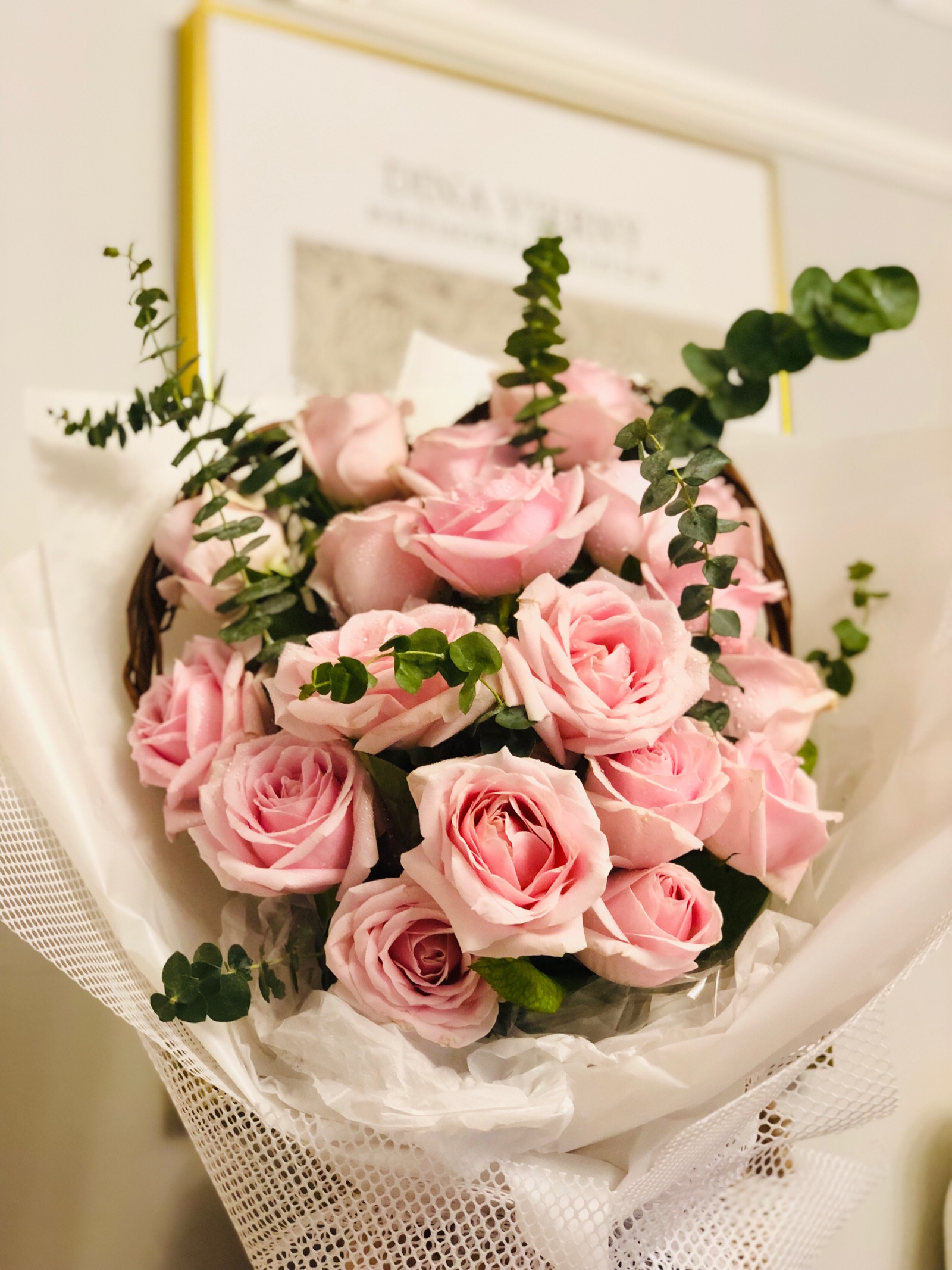 粉色玫瑰花束 Pink Roses Bouquet